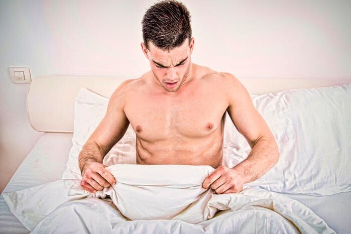 man surprised to increase penis size after massage