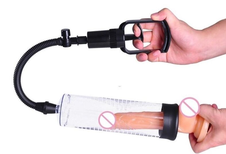The vacuum pump guarantees the fastest but short-term results of penis enlargement